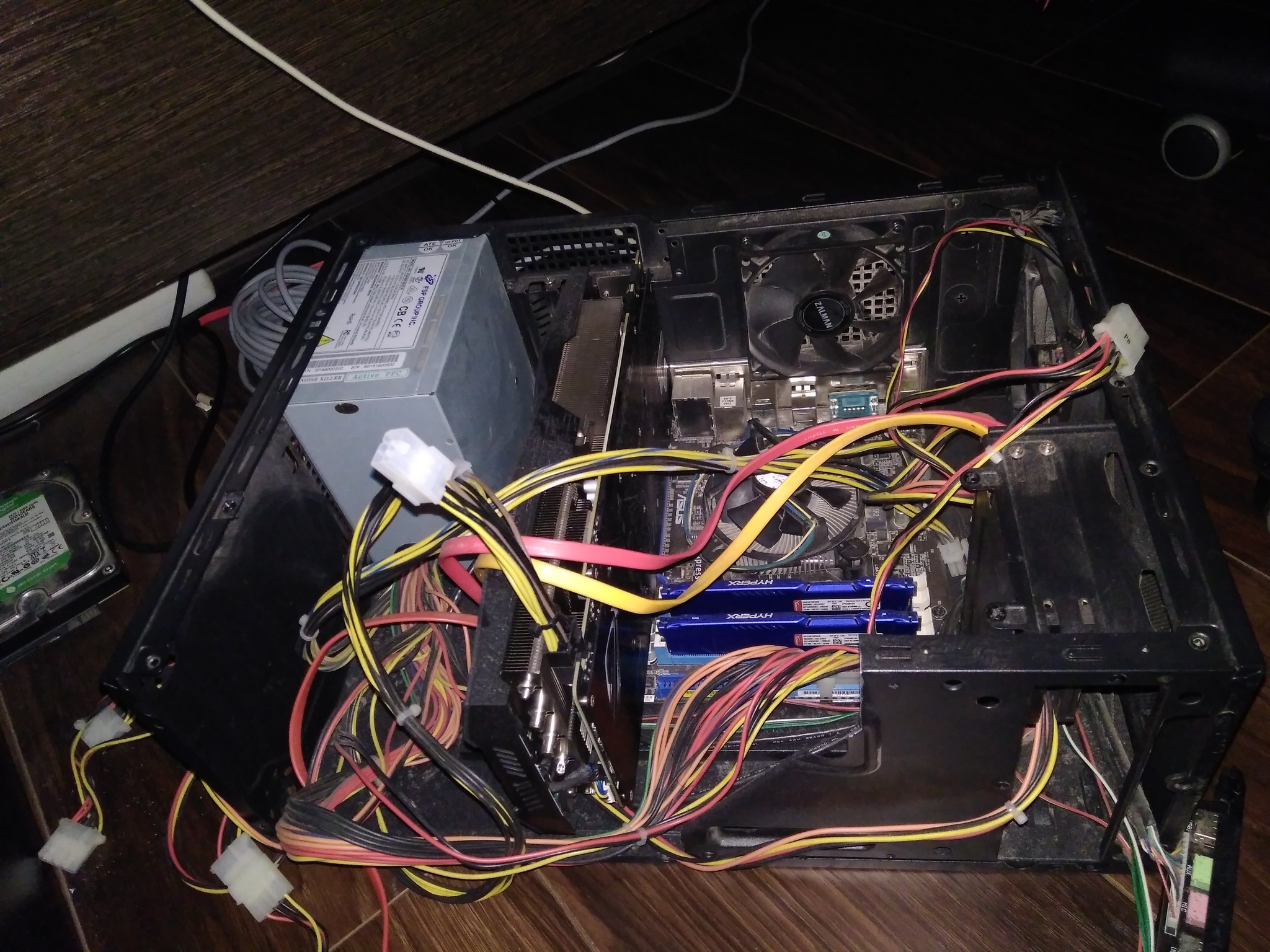 Клиент пытался заменить материнскую плату | Пикабу