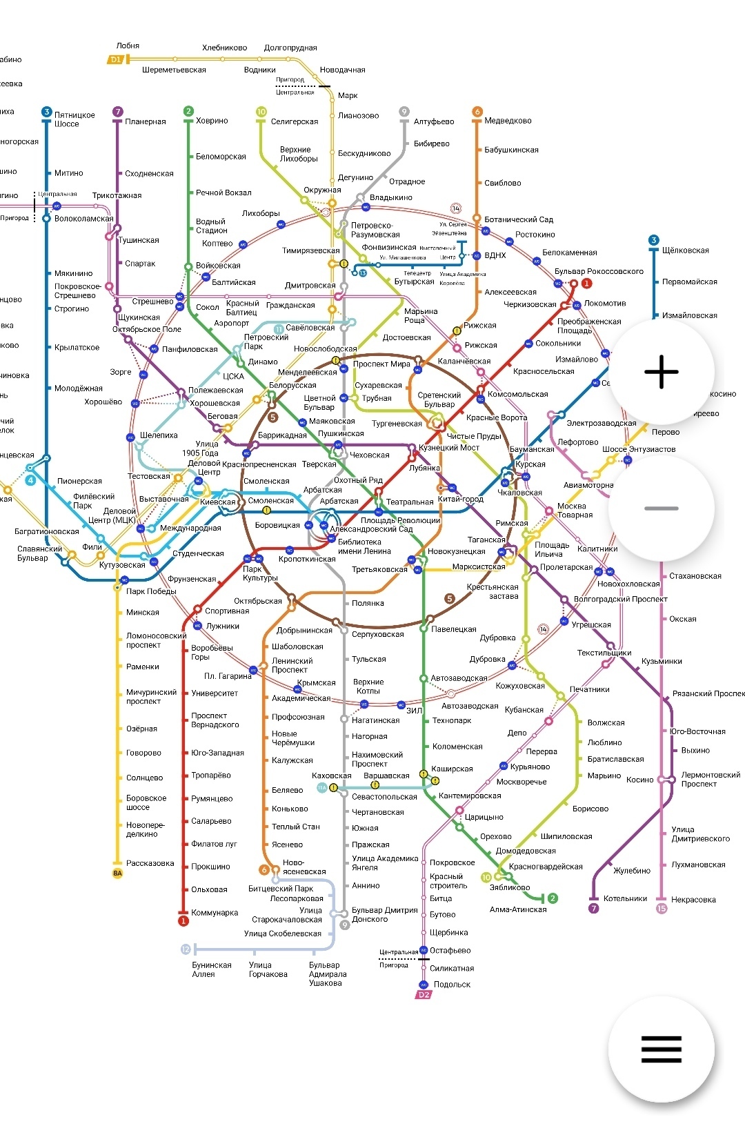 Схема, которая когда-нибудь вам пригодится в Москве | Пикабу