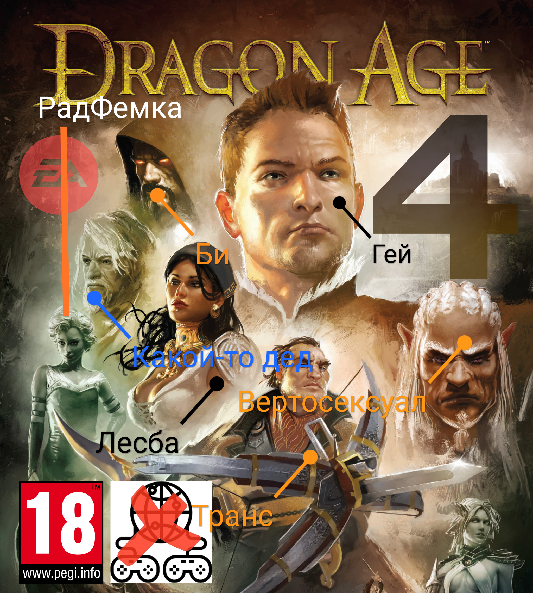 Dragon Age 4 будет строго сюжетной | Пикабу
