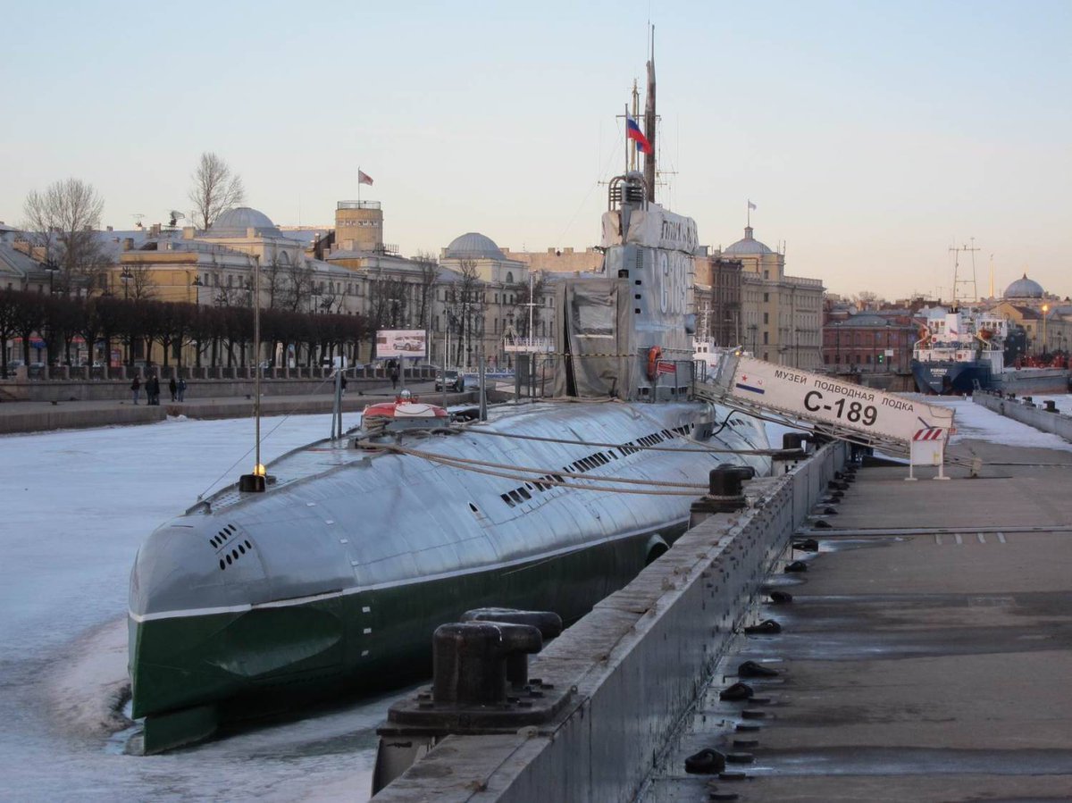 Подводная лодка-музей С-189 в СПб – как выглядит и где находится советская  субмарина | Пикабу