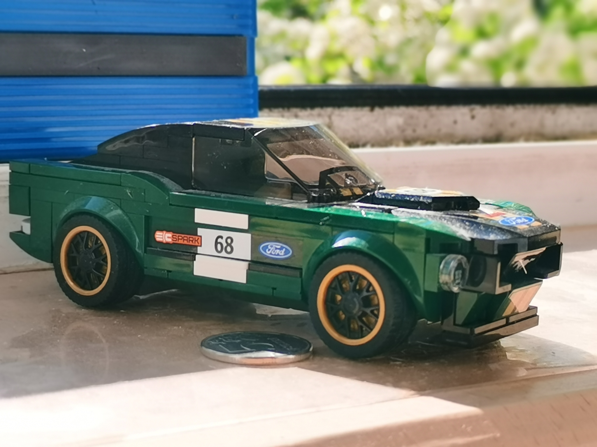 Lego mustang green on sale