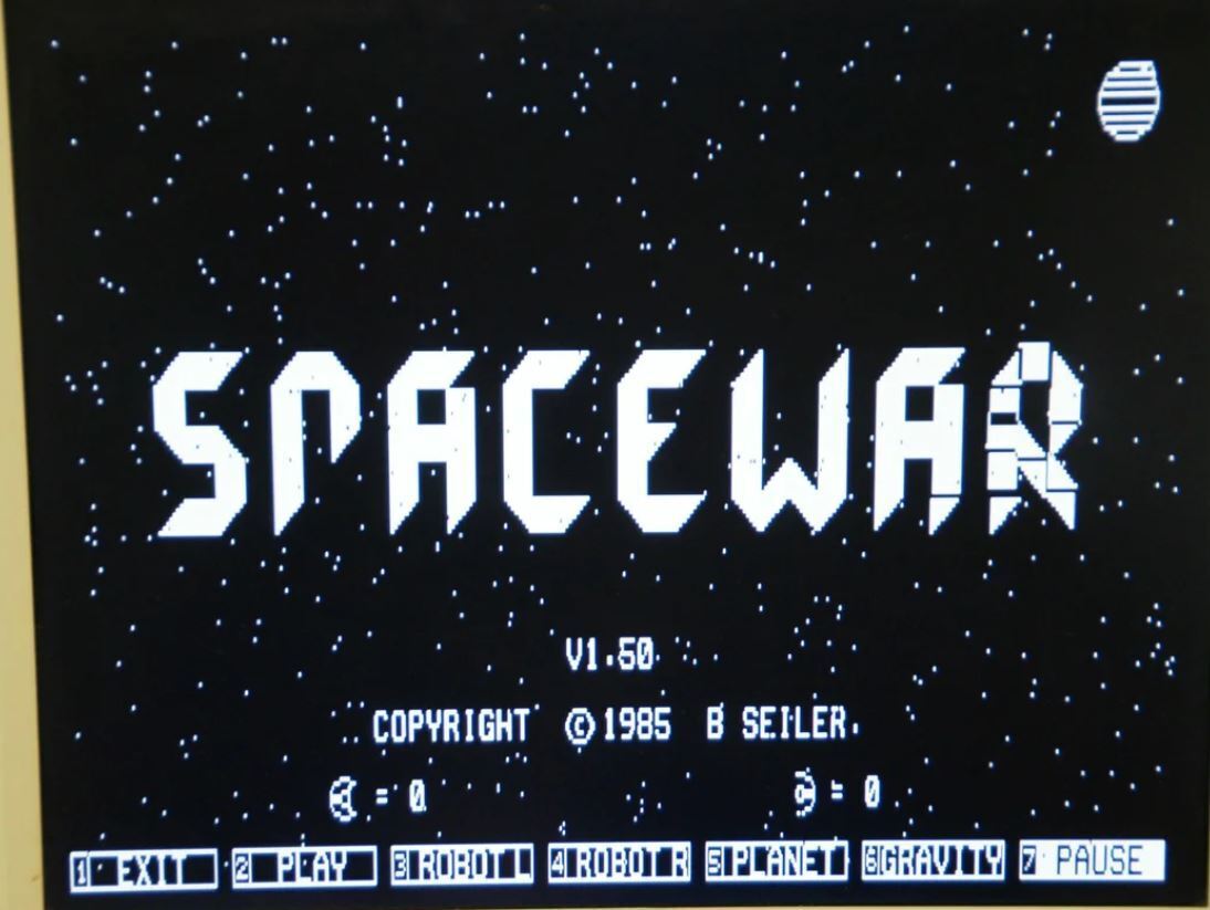 3 Обзор Spacewar! (1960) | Пикабу