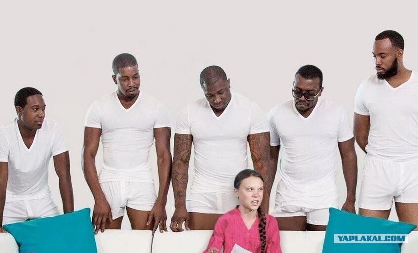 Five Black Guys One Girl