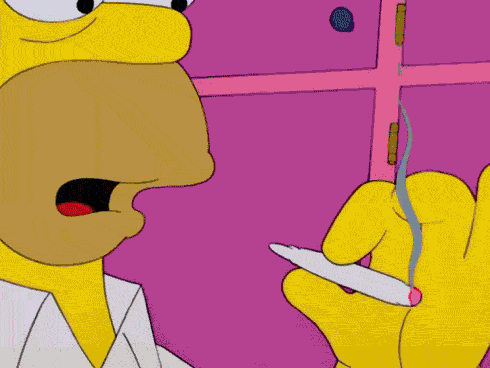 Гомер курит марихуаны как правильно вырастить убойную коноплю