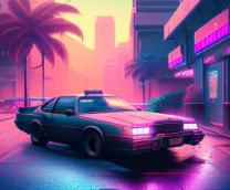 Synthwave Neuro Arts