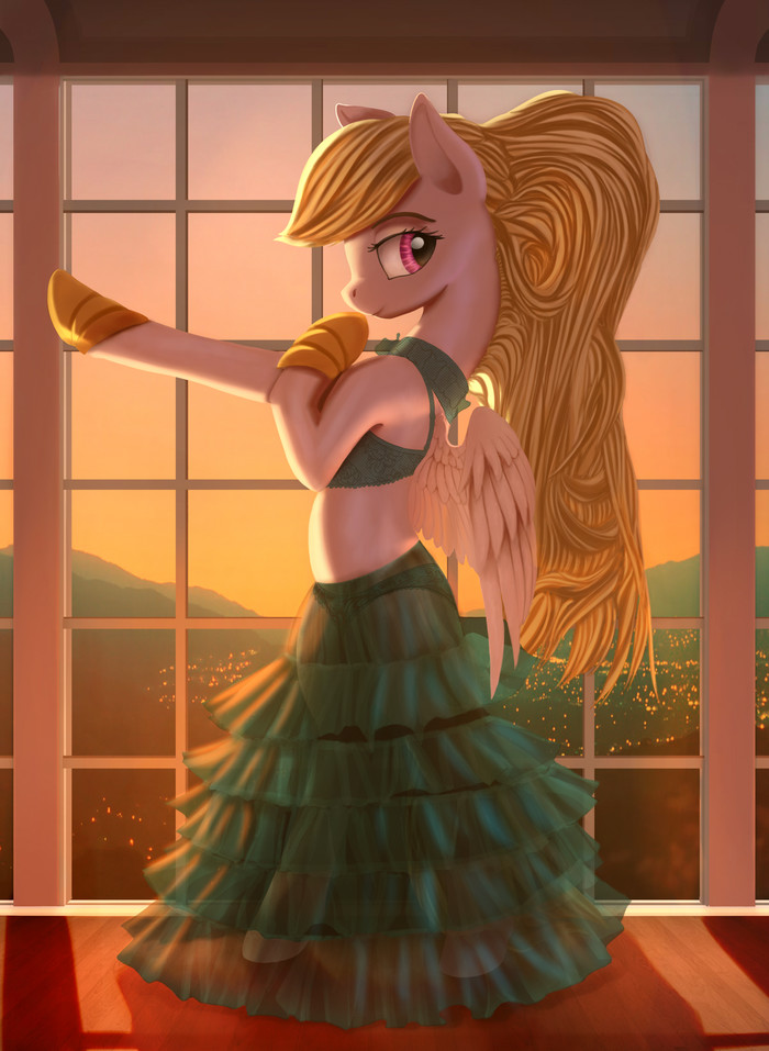 Dance in the Sunset My Little Pony, Original Character, , Lunebat