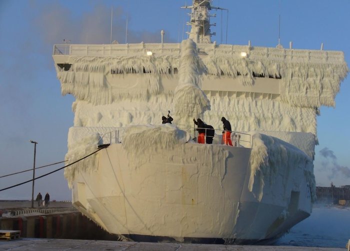 Как ледяной ветер топит корабли? Обледенение, Корабль, Море, Зима, Опасность, Русский север, Длиннопост