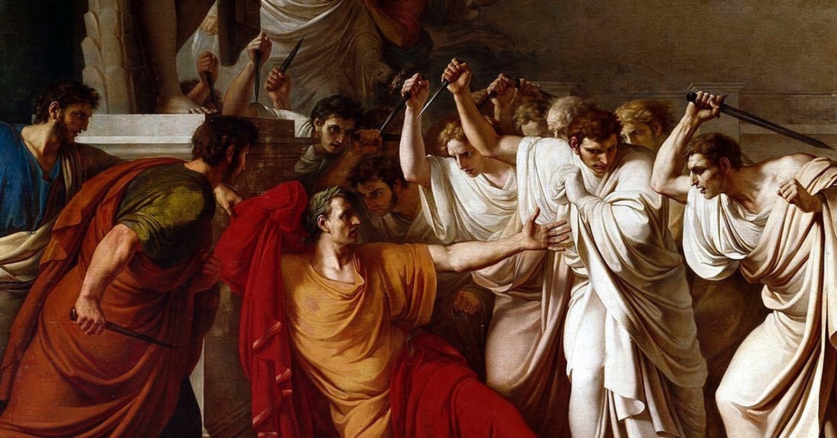 Древний рим конец. Винченцо Камуччини "смерть Цезаря" (1798 г.). Оптиматы и популяры в древнем Риме.