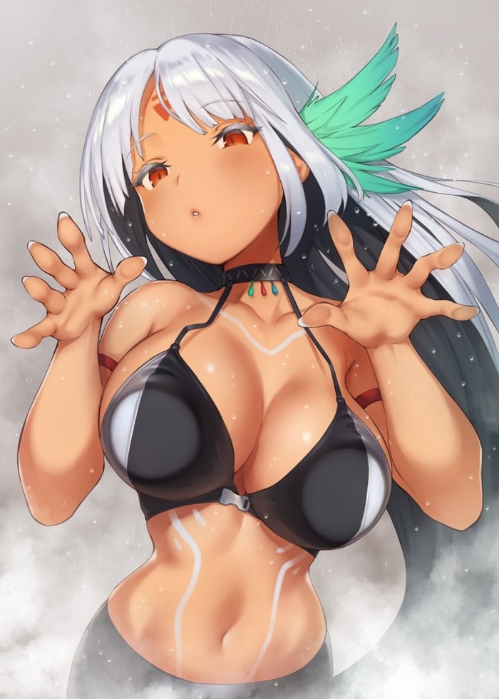 Massachusetts - Azur lane, Massachusetts, Etty, Boobs, Anime art, Anime, Art, Longpost