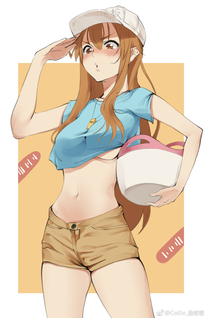 Platelet - Аниме, Anime Art, Hataraku Saibou, Platelet