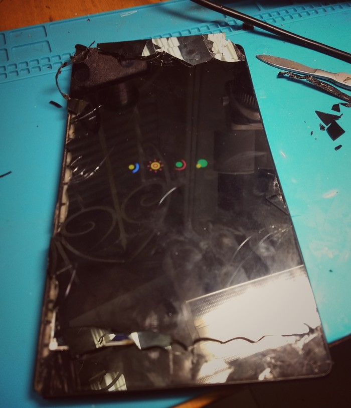 Nexus 7 (2013) - terminator - My, , Nexus 7, Longpost