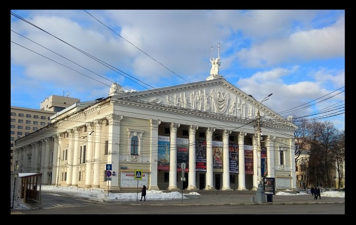 ГИБНУЩИЕ ПАМЯТНИКИ ВОРОНЕЖА. ТЕАТР ОПЕРЫ И БАЛЕТА ПОД СНОС?! - Текст, Фотография, Краеведение, Воронеж, Театр, Снос, Город, Архитектура, Длиннопост