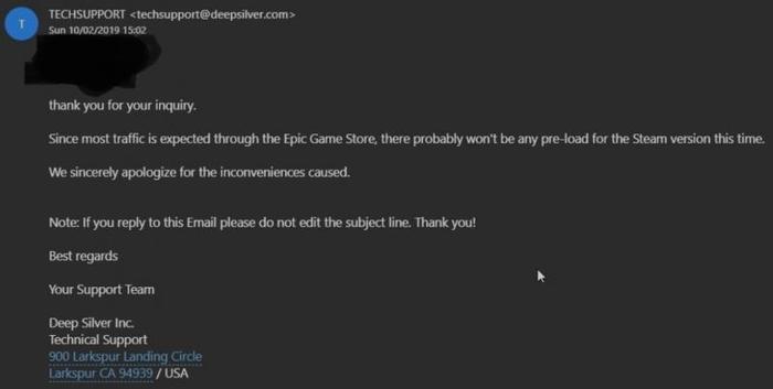 Deep Silver has deprived buyers of the Steam version of Metro: Exodus preload - Games, Metro, Deep Silver, Epic Games Store, Metro: Exodus
