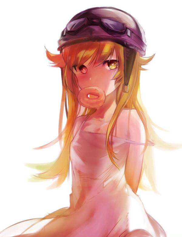      . Anime Art, , Monogatari series, Shinobu Oshino