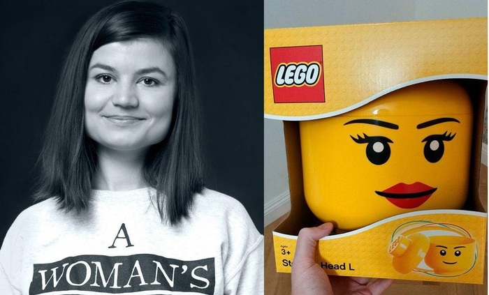 LEGO will release a designer with the face of Zalina Marshenkulova - Fake, Humor, Zalina Marshenkulova, IA Panorama, Lego