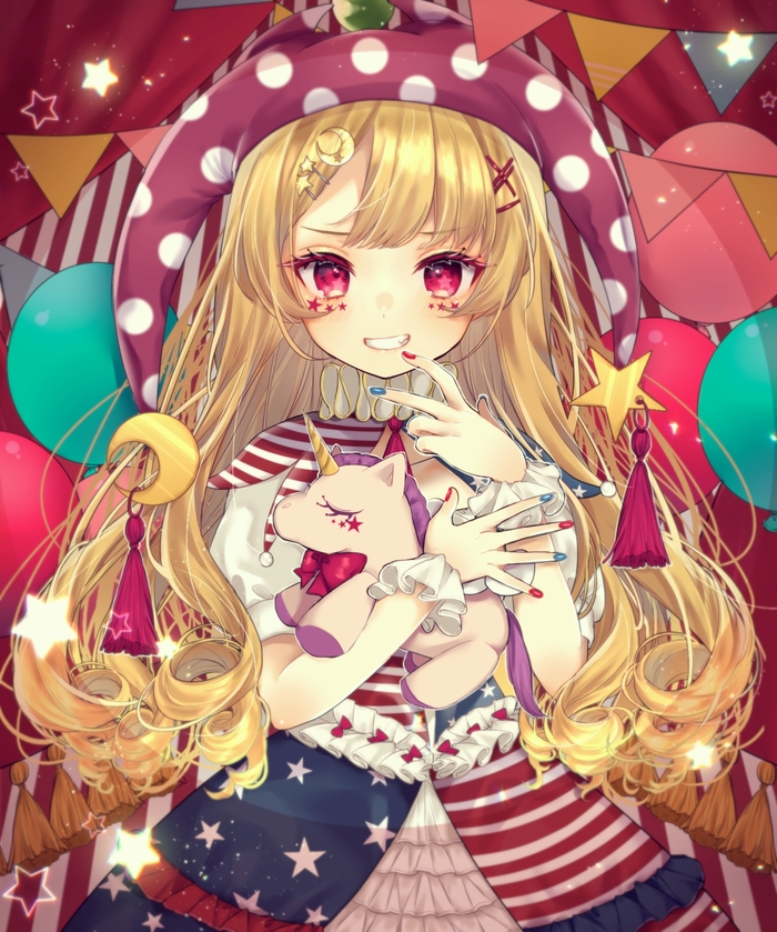 Clownpiece Touhou, Anime Art, , Clownpiece, Yedan
