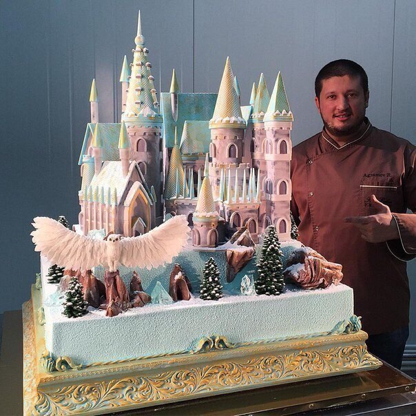 Amazing cake from Renat Agzamov - Cake, Lock