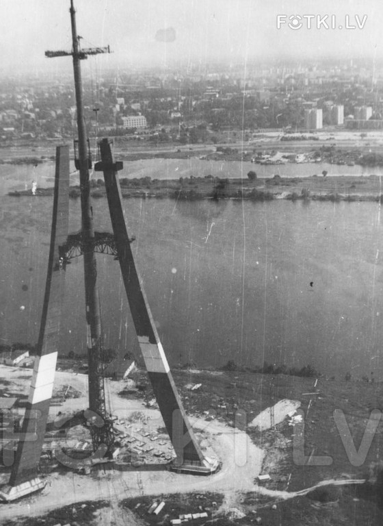 The history of the creation of the Riga TV tower. - Latvia, Riga, Longpost, the USSR, TV tower, Story