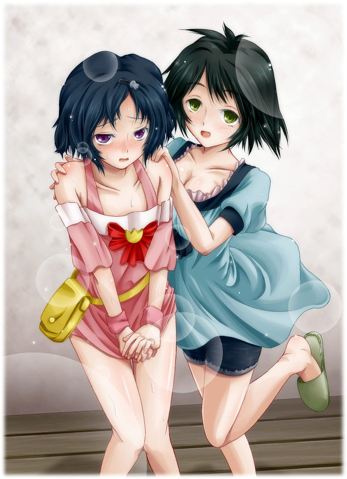 But he's a guy - Its a trap!, Steins gate, Ruka urushibara, Mayuri shiina, Anime art, Anime, Visual novel