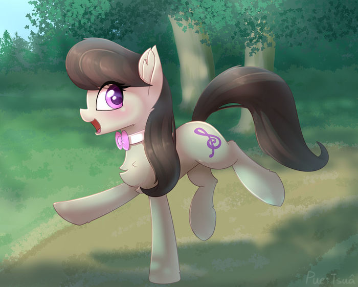 Tavi - My little pony, PonyArt, Octavia melody, Puetsua