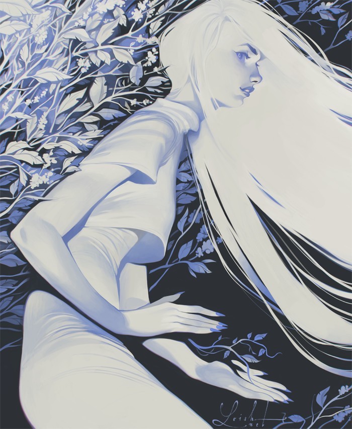 Artist Lois van Baarle - Art, Drawing, A selection, Loish, , Longpost