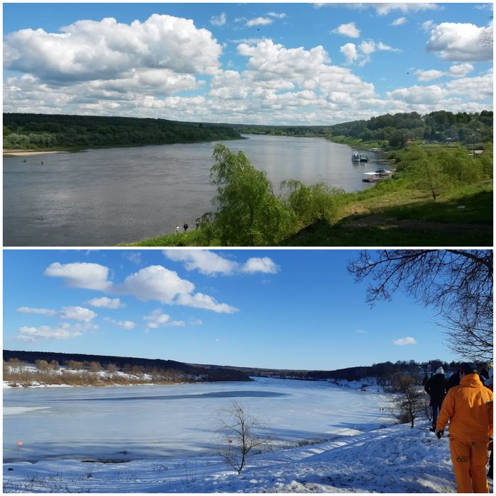 Tarusa, Oka river - My, Oka, Tarusa, River, Oka river, Nature