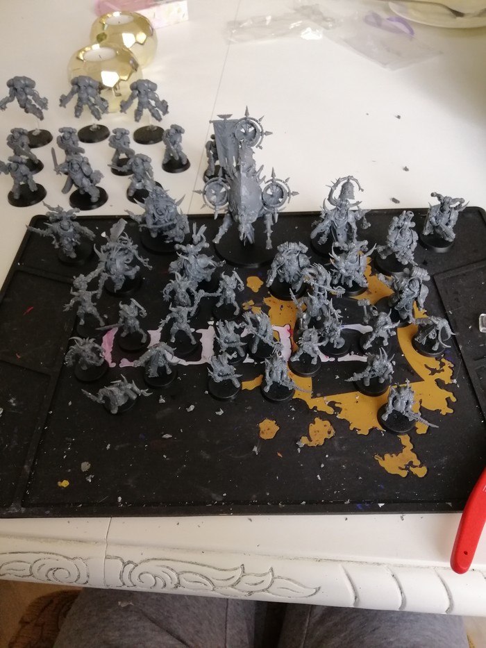  Dark Imperium,    Warhammer 40k, , Primaris Space Marines, Death Guard, , Wh painting,  