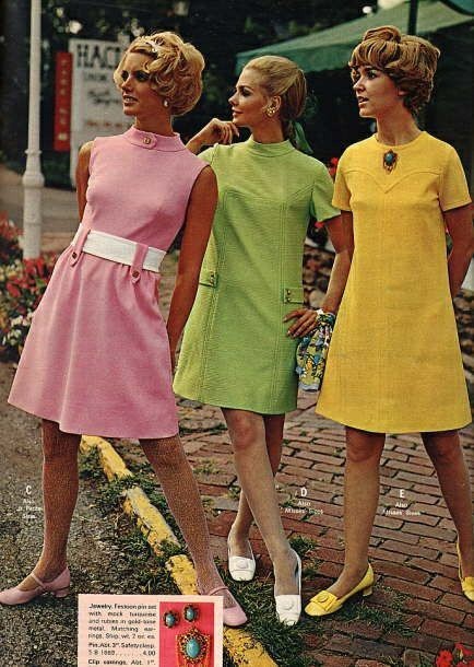 Dresses 1960s - 60th, The dress, Longpost