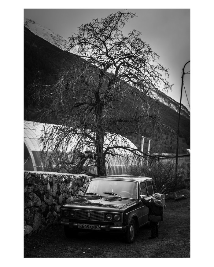 Monochrome - My, The mountains, , Black and white photo