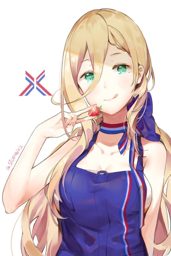 Richelieu - Kantai collection, Anime, Anime art, Richelieu, Apron