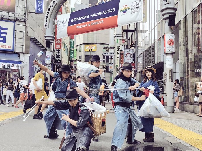 Jidaigumi - Chistomen's colleagues from the Land of the Rising Sun - Pure Man's League, Garbage, Japan, Samurai, Funny, Video, Longpost