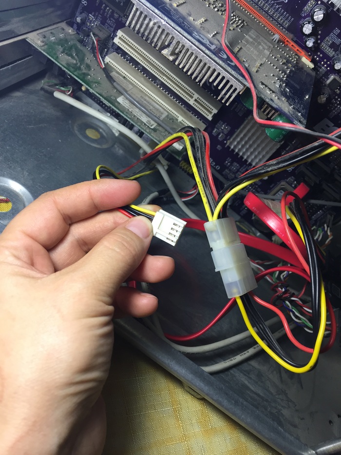 Where is this wire? - My, Old pc, Intel