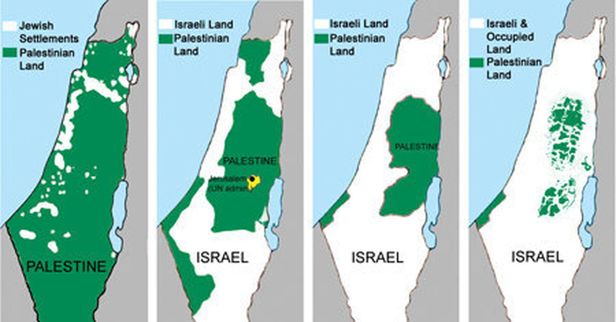 Есть страна палестина. Карта захвата территорий Израилем у Палестины. Территория Палестины 1945.