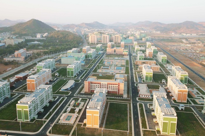 North Korea. Newly built Science City. - North Korea, Корея, Longpost