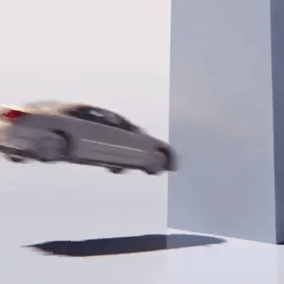 Accident simulation - GIF, Graphics, Road accident, Simulation