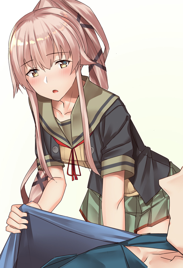 Yura - NSFW, Kantai collection, Yura, Etty, Teitoku, Anime art, Anime, Art, Longpost