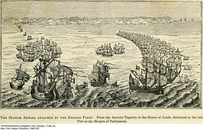 Battle of Gravelines, 1588 - My, Story, Ship, Military history, Art, Modeling, Longpost, Armada