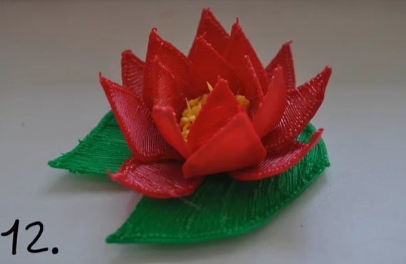 Step by step creation of a flower with a 3D pen - My, Needlework with process, 3D pen, , Creation, Longpost