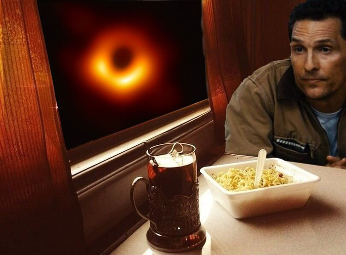 Pichalka - Black hole, Matthew McConaughey, Interstellar, A train, Sadness