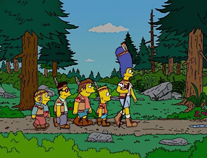 Simpsons for every day [April 21] - The Simpsons, Every day, Forest, Nature, Longpost