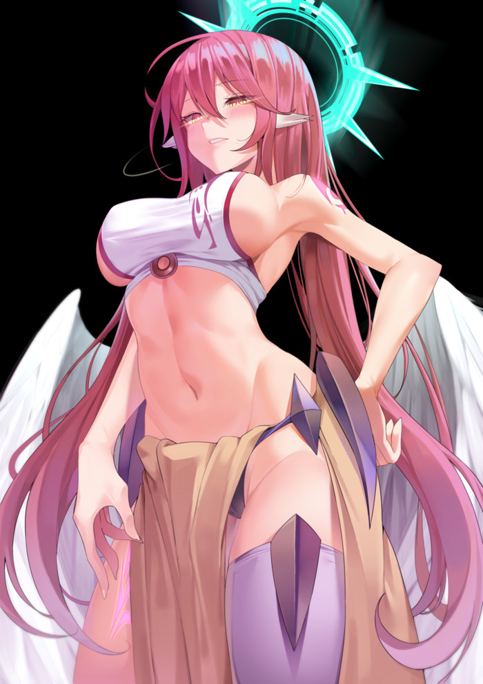 Jibril - NSFW, Anime Art, Аниме, Арт, No game no Life