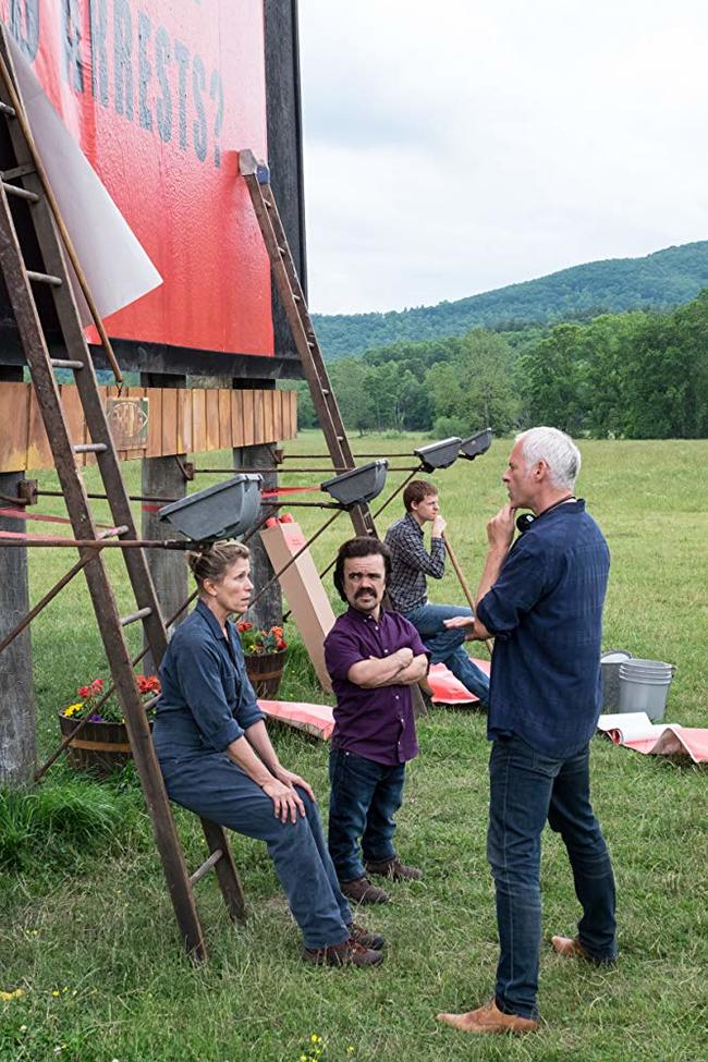 Photos from the filming and interesting facts for the film Three Billboards Outside Ebbing, Missouri 2017. - Three Billboards, , Sam Rockwell, Woody Harrelson, Peter Dinklage, Celebrities, Photos from filming, Longpost