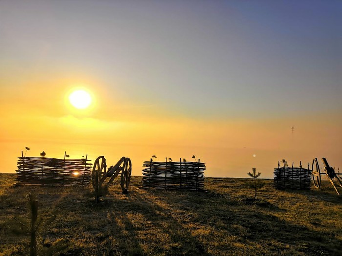 Azov, BO Strelka - My, The photo, Sunrise