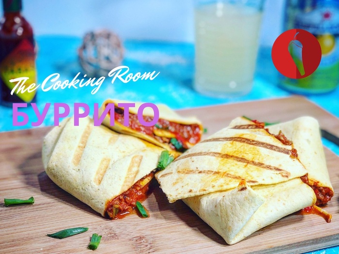 Burrito - a very simple filling recipe - Burrito, , Shawarma, Video, Food