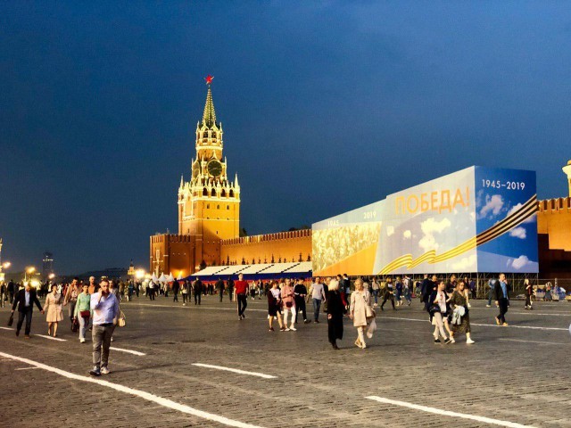Masking of the Mausoleum-2019 - 1st of May, May 9, Mausoleum, the Red Square, Kremlin, May 9 - Victory Day