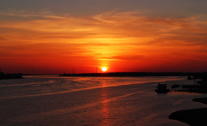 Sunset on the Volga. - My, Kostroma, Volga, Sunset, The photo, Photographer, View, Volga river