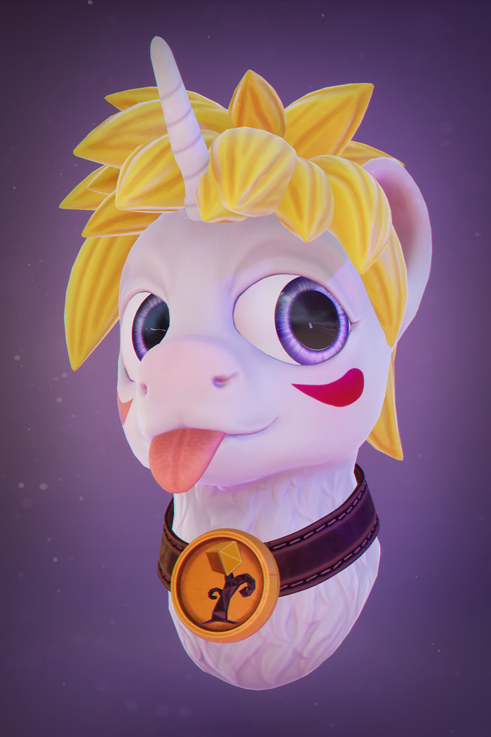 Marshmallow Feast - My, 3D, Mayan, Substance painter, My little pony, Pony, Unreal Engine 4, Longpost