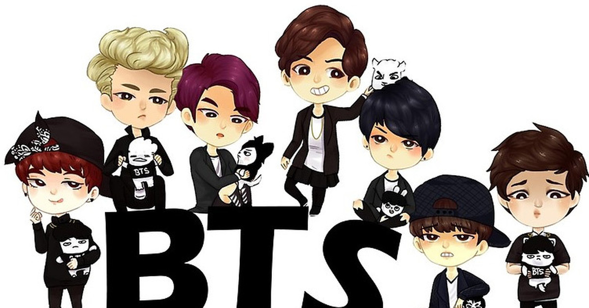 Темы бтс. Группа БТС рисунки. Группа БТС мультяшные. BTS группа корейская Art. BTS группа корейская лого.