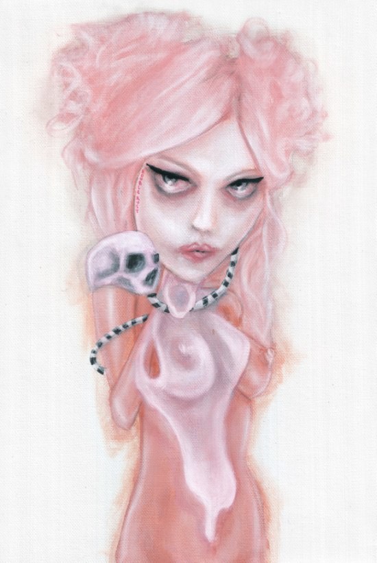 Paintings by Ruble Rust - NSFW, Drawing, Images, Gothic, Unformat, For evaluation, Longpost