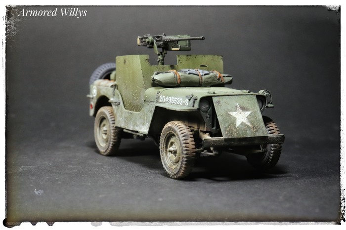 Willis by Dragon, 1/35. - My, Models, Willis, Willys MB Jeep, Scale model, Longpost